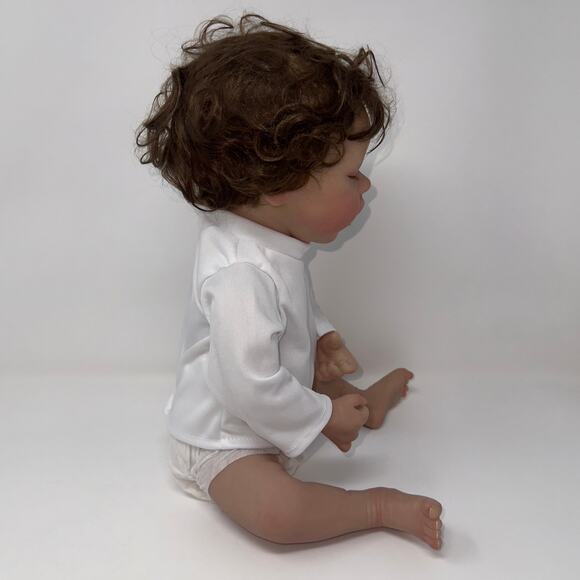 Reborn anatomically correct baby boy doll - Picture 3 of 11